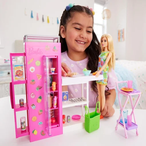 Barbie Doll & 25+ Accessories, Ultimate Pantry Playset - Gift for Kids Ages 3 and Up - Image 2