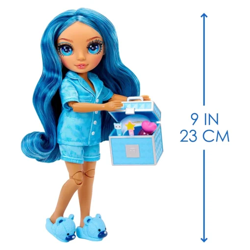 Rainbow High Jr High PJ Party – Skyler, Blue 9″ - Image 3