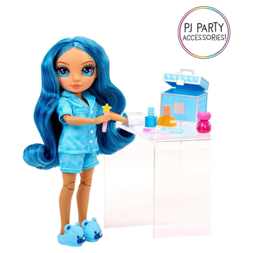 Rainbow High Jr High PJ Party – Skyler, Blue 9″ - Image 5