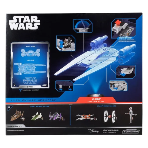 STAR WARS Micro Galaxy Squadron U-Wing Starfighter - Image 8
