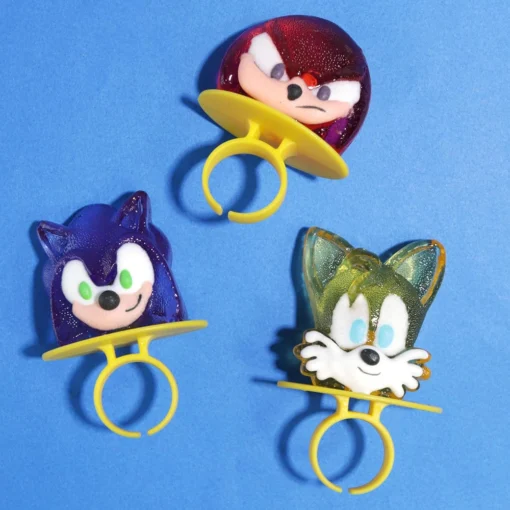 Sonic the Hedgehog Individually Wrapped Lollipop Rings - Image 2