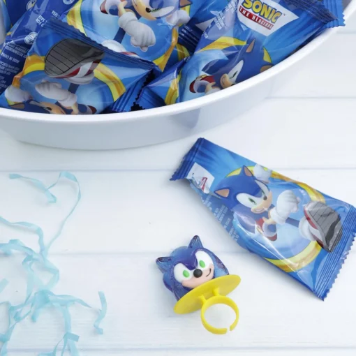 Sonic the Hedgehog Individually Wrapped Lollipop Rings - Image 3