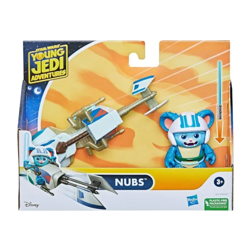 Young Jedi Adventures Nubs Figure & Speeder Bike - Image 3