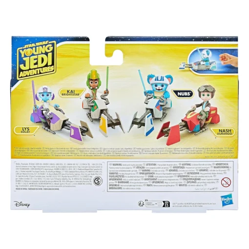 Young Jedi Adventures Nubs Figure & Speeder Bike - Image 4
