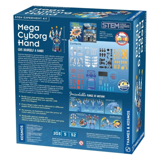 Thames & Kosmos Mega Cyborg Hand STEM Experiment Kit for Age 7+ - Image 2